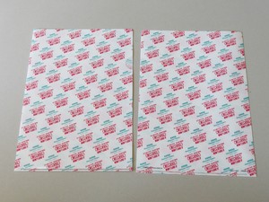 A4クリアファイル　乾燥剤風「無くしません」