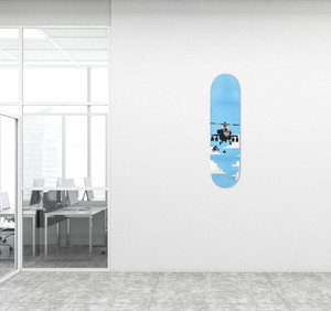 スケボーアート ハッピー チョッパーズ ブランドオマージュアート ウォールインテリア アートショップフォームス