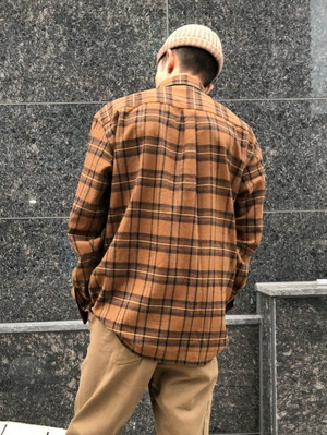 即日出荷 オーバーサイズチェックシャツ 大きめ メンズ アウター トップス 秋冬 Boys Of Emotion