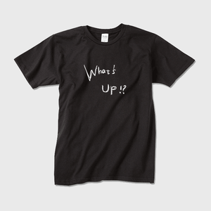 What's Up!? BLACK メンズ Tシャツ M