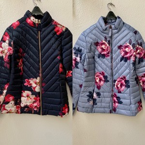 【Joules 】花柄キルティングジャケット (220-741) 【Joules 】花柄キルティングジャケット (220-741)