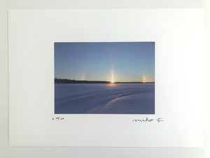 A4サイズフォトポスター「3つの太陽」