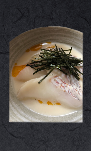麹・豆乳鯛茶漬け 麹・豆乳鯛茶漬け