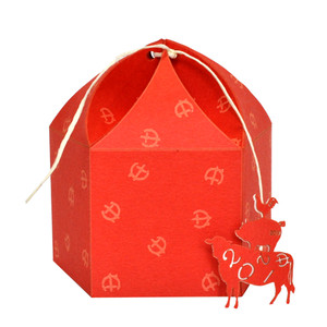 丑年お年賀　巾着入静岡之茶ティーバッグ