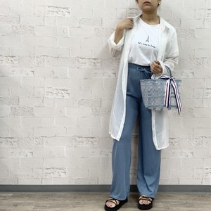 即納 ウエスト楽チンパンツ ぬけ感 リラックス Aerg アーグ レディースアパレル通販サイト