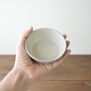 青い水玉の小鉢 小