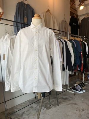 allinone (オールインワン)STRETCH shirt WHITE allinone (オールインワン)STRETCH shirt WHITE