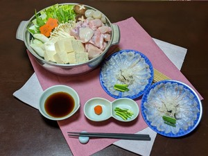 とらふぐ てっさ鍋セット2人前 とらふぐ てっさ鍋セット2人前