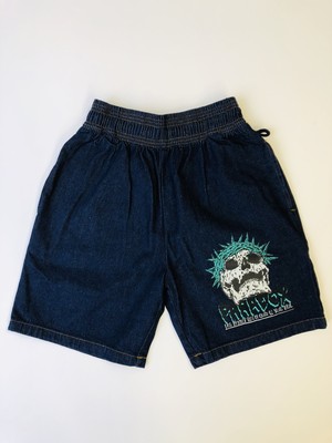 Chef Short Pants - Skull  : Black