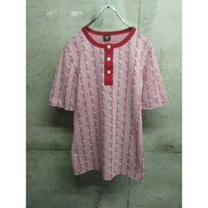 vintage HANES/ヘインズ　ヘンリーネック　バンロンシャツ　Mサイズ