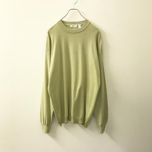 Barneys Newyork コットンニット ライトグリーン Size L メンズ 古着 古着 通販 高円寺 Largo ラルゴ Online Shop メンズ