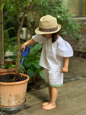 Girls プレミアムコットン セットアップ