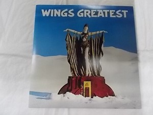 ポールマッカートニー ウイングス グレイテストヒッツ 中古レコード 国内盤 歌詞 解説 インナースリーブ ポスター付