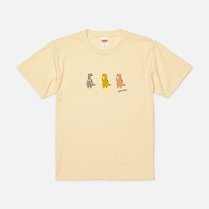 Tシャツ おちょきん けなるい スモーキー ナチュラル色 Ckaeru シカエル