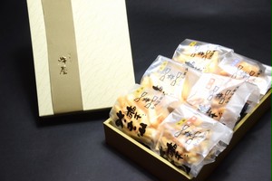 【贈答用】揚げおかき6袋セット(化粧箱入) 【贈答用】揚げおかき6袋セット(化粧箱入)