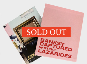 【新商品】BANKSY CAPTURED by STEVE LAZARIDES Vol.2 1st edition ハードカバー(シリアルナンバー入り)