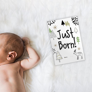 北欧の森月齢カード Dl001 ダウンロード ポスター屋さんismirai Home 北欧ポスターとインテリア雑貨のお店