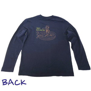 Noweee ロングTシャツ Surfingバージョン ネイビー メンズ