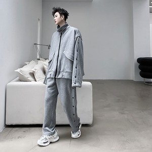 サイドボタンセットアップ Al2127 韓国メンズファッション通販サイト Aleum