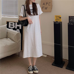 ロング丈tシャツワンピース 454 Ru Mint