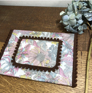 【食卓に置ける＊ウエットティッシュポーチ】アンジェリカ・ガーラPK/BR