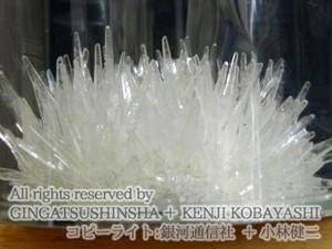 結晶育成キット 透明結晶育成キット Clear Crystal Kit 銀河通信社 金星灯百貨店オンラインストア アトリエショップ