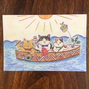 海猫商店オリジナルポストカード『ハーレー三兄弟』 海猫商店オリジナルポストカード『ハーレー三兄弟』