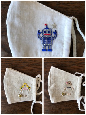 【N_collection】アップリケマスク(949-999) 【N_collection】アップリケマスク(949-999)