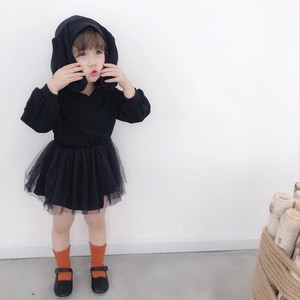 送料無料 予約商品 ワンピース キッズ フード付き 耳つき チュール スカート パーカー パーカーワンピース 女の子 12カ月 2歳 3歳 4歳 5歳 6歳 Selectshop Aya
