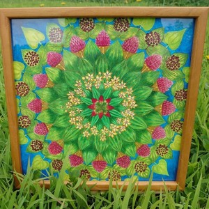 Fujita Yukiko オーダーメイド 運気を高める四柱推命イラスト 六十干支 乙未 富良野 ひたむき 物産展