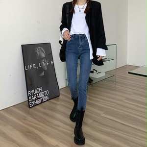 オルチャンファッション 韓国レディースファッション Ah0263 カットオフ スキニー デニム 人気プチプラレディース韓国ファッション新作通販 Aliceholly アリスホーリー