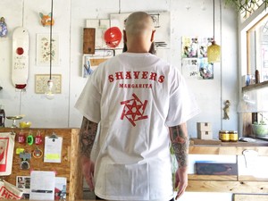VALLICANS × kabui シェイバーズポケットTee WHITE VALLICANS × kabui シェイバーズポケットTee WHITE