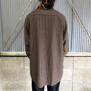 即日出荷 ストライプ柄シャツ 長袖 メンズ クラシック リネン 刺繍ロゴ クーポン配布中 交換無料 Xactfloors Com