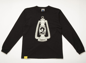 TWO YEAR LANTERN LONG T-SHIRT  <BLACK>