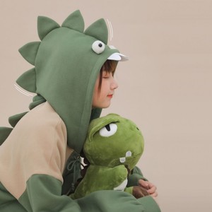 トップス 長袖カジュアルキュート切り替えフード付きプルオーバー配色動物パーカー Ipopstore ド定番から最新のものまで網羅 ストリート系ファッション専門店