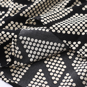 ドットスタンドカラーフレアワンピース513 T And