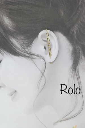 既製品 イヤーラップフックピアス チェーン フックピアス 耳にかけるピアス 軟骨ピアス風 目立つ 人気 デザイン 可愛い セール Shoprolo