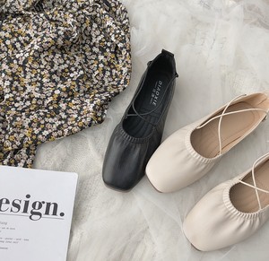 予約商品 クロスストラップバレエシューズ Ep Luxe