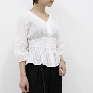 コットンレースブラウス 1008 And Rich