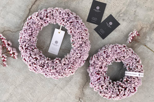 Statice Wreath M | スターチス シンジーシルバー リース