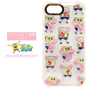 Iphonese 第2世代 Iphone8 Iphone7 スポンジボブ X Skinnydip Tpu クリア ケース カバー スキニーディップ ソフト ソフトケース ハード クリアケース キャラクター Spongebob グッズ かわいい アイフォン Se 第二世代 Iphone 8 7 スマホカバー スマホケース S Se 7f676