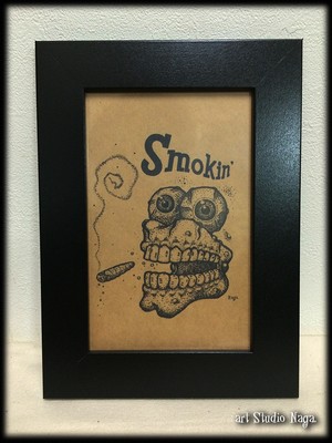 「イラスト」Gata-Gata " Smokin' "