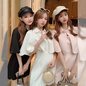 ケープ付きキャミソールワンピース Dahlia