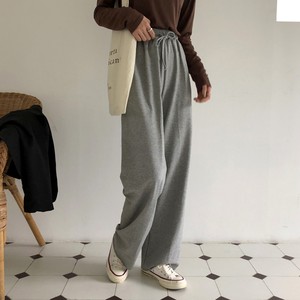 シンプルなハイウエストスウェットパンツ 韓国レディースファッション通販 Krex ケーレックス