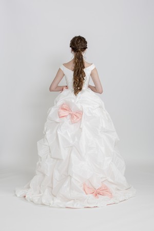 販売 ピンクのリボンドレス Crystal クリスタル