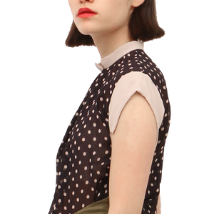 リア 水玉ブラウス Fabrique By Ambali