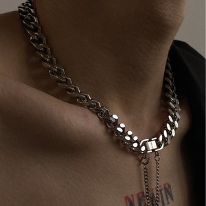 ワイドチェーンネックレス Al2107 韓国メンズファッション通販サイト Aleum