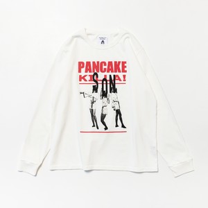 TACOMA FUJI RECORDS PANCAKE KILLAS / SON designed by Ryohei Kazumi / text by Takaaki Akashi WHITE L/S TACOMA FUJI RECORDS PANCAKE KILLAS / SON designed by Ryohei Kazumi / text by Takaaki Akashi WHITE L/S