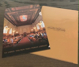 ニューヨーク公共図書館 エクス・リブリス クリアファイル