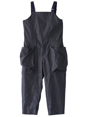 TROVE x 岡部文彦 / BIG POCKET OVERALL ( DENIM ) / INDIGO TROVE x 岡部文彦 / BIG POCKET OVERALL ( DENIM ) / INDIGO